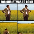 waiting for Christmas