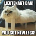 You got new legs!?