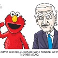 Elmo would do a better job than him!
