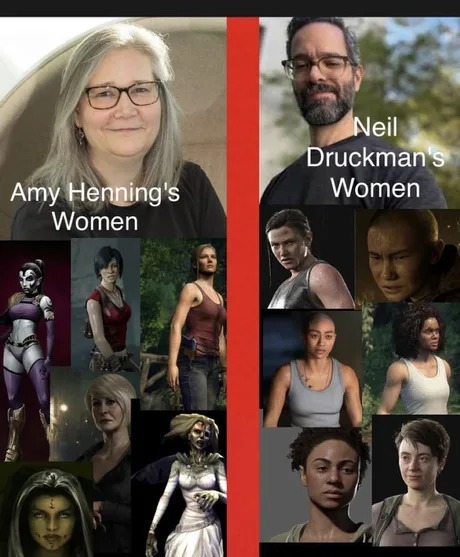 Amy Henning's characters - meme