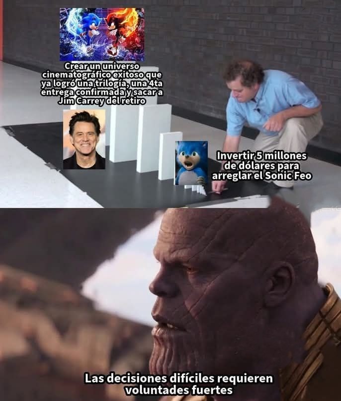 Como sonic invirtió 5 millones escuchando a la comunidad para acabar ganando mucha pasa - meme