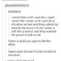 I have a crush on Satan