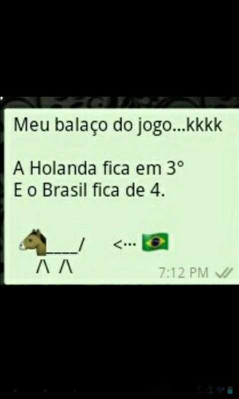 brasil x holanda - meme