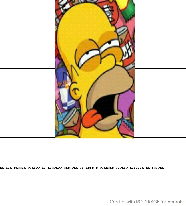 Homer distrutto - meme