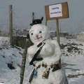 bonecos de neve na russia