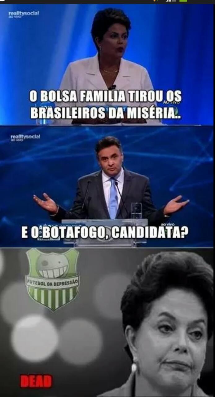 so acontece com o Botafogo kkk - meme
