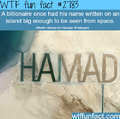 HAMAD seen from space