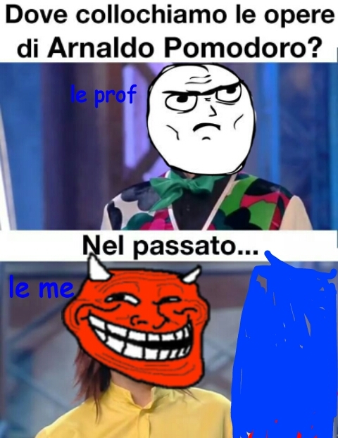 a scuola - meme