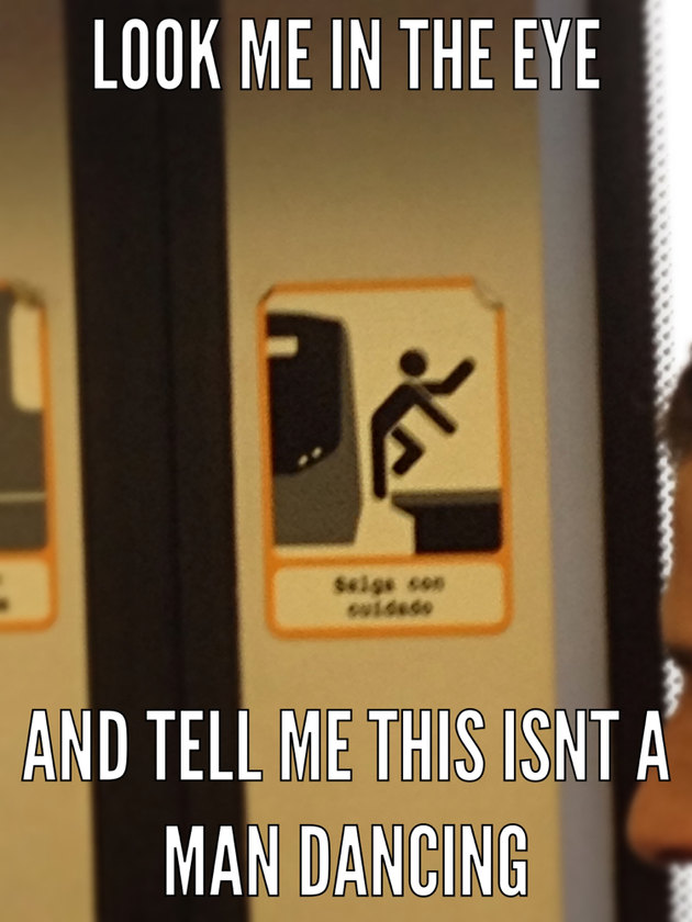 So I was in the metro - meme