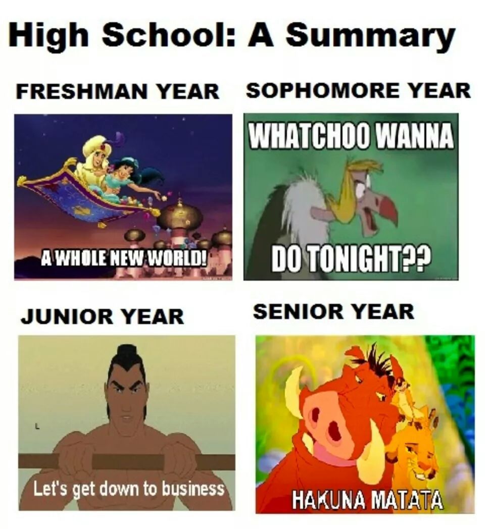 School: Disney Style - meme