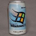 Time for a nice refreshing can of .... Windows 95?