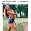 Ice cream thot