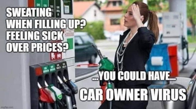 Car owner virus, vaccine for climate change. - meme