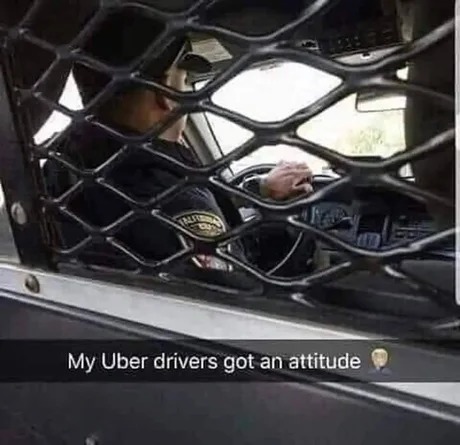Uber driver meme