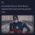 Cap knows