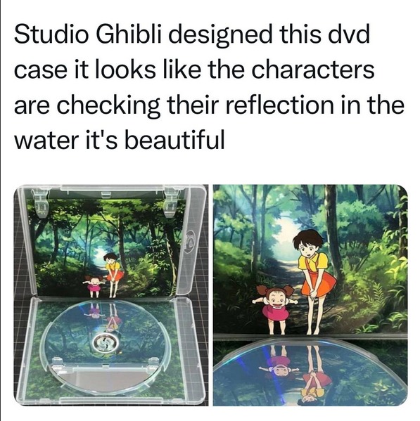 Studio ghibli just going above and beyond in everything as usual - meme