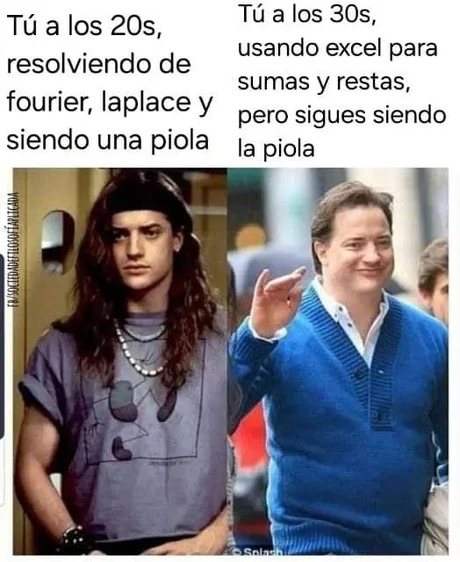 Siendo un piola - meme