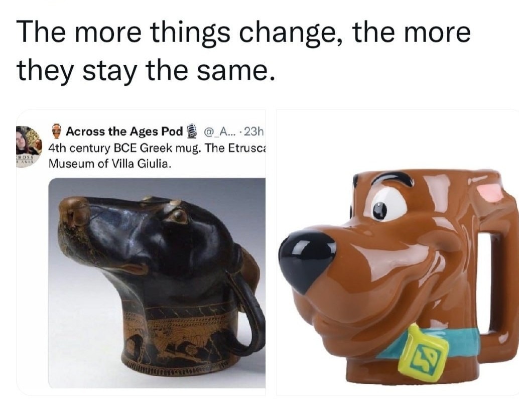Cambian las épocas pero el meme sigue igual desde el siglo IV
