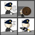 Dark humor comic