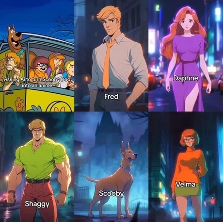 AI Scooby Doo - meme