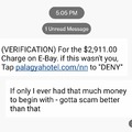Scammers not even trying anymore