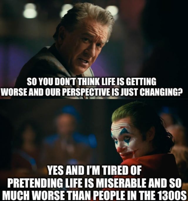 About life perspective - meme