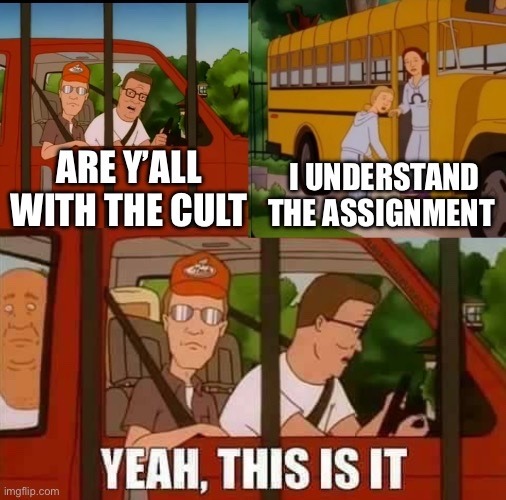 these people can’t critically think - meme
