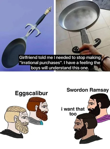 Useless? how to make your man cook all the time - meme