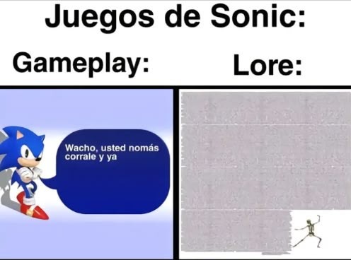 Mucho lore innecesario - meme