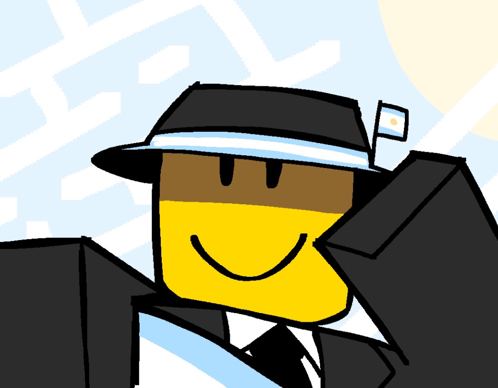 dibujo rapido que le hice a pekkaslp porque es el unico memedroider q me cae bien y me gusta dibujar monos d roblox
