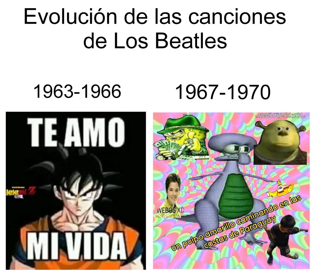 The Beatles - meme