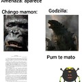 Godzilla le gana