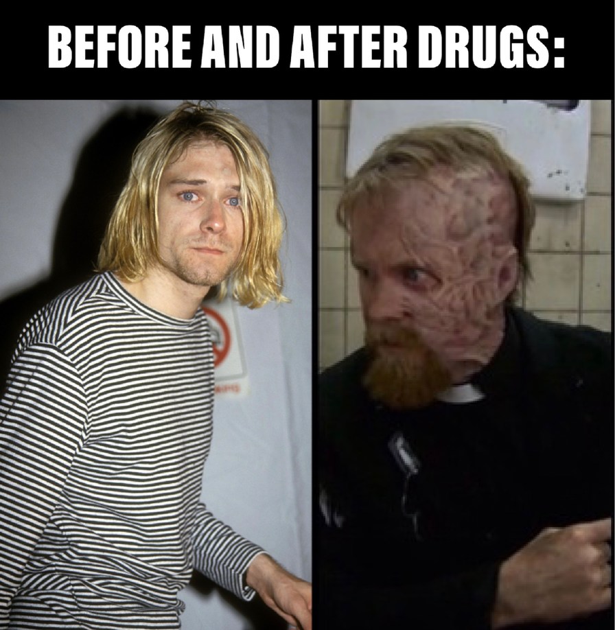 drugs are bad m’kay - meme