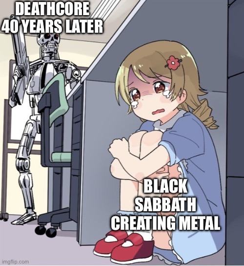Black Sabbath was so innocent :( - meme