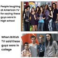 British college students