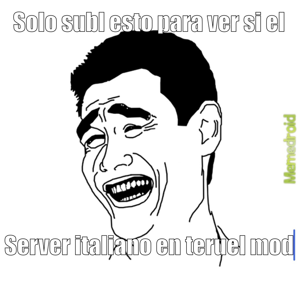 he oído que este servidor está muertísimo - meme