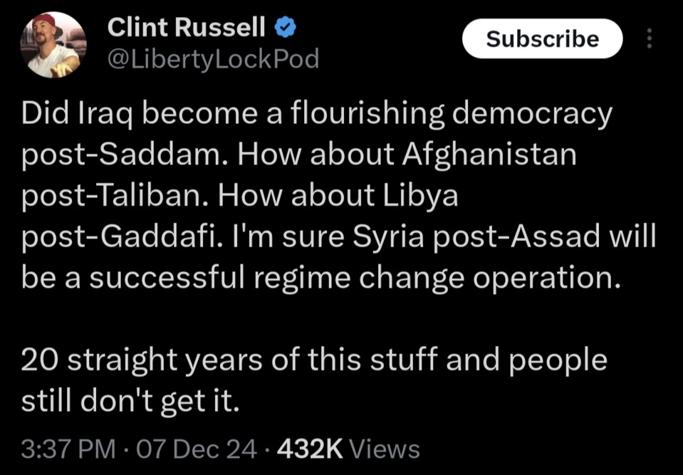 Regime change - meme