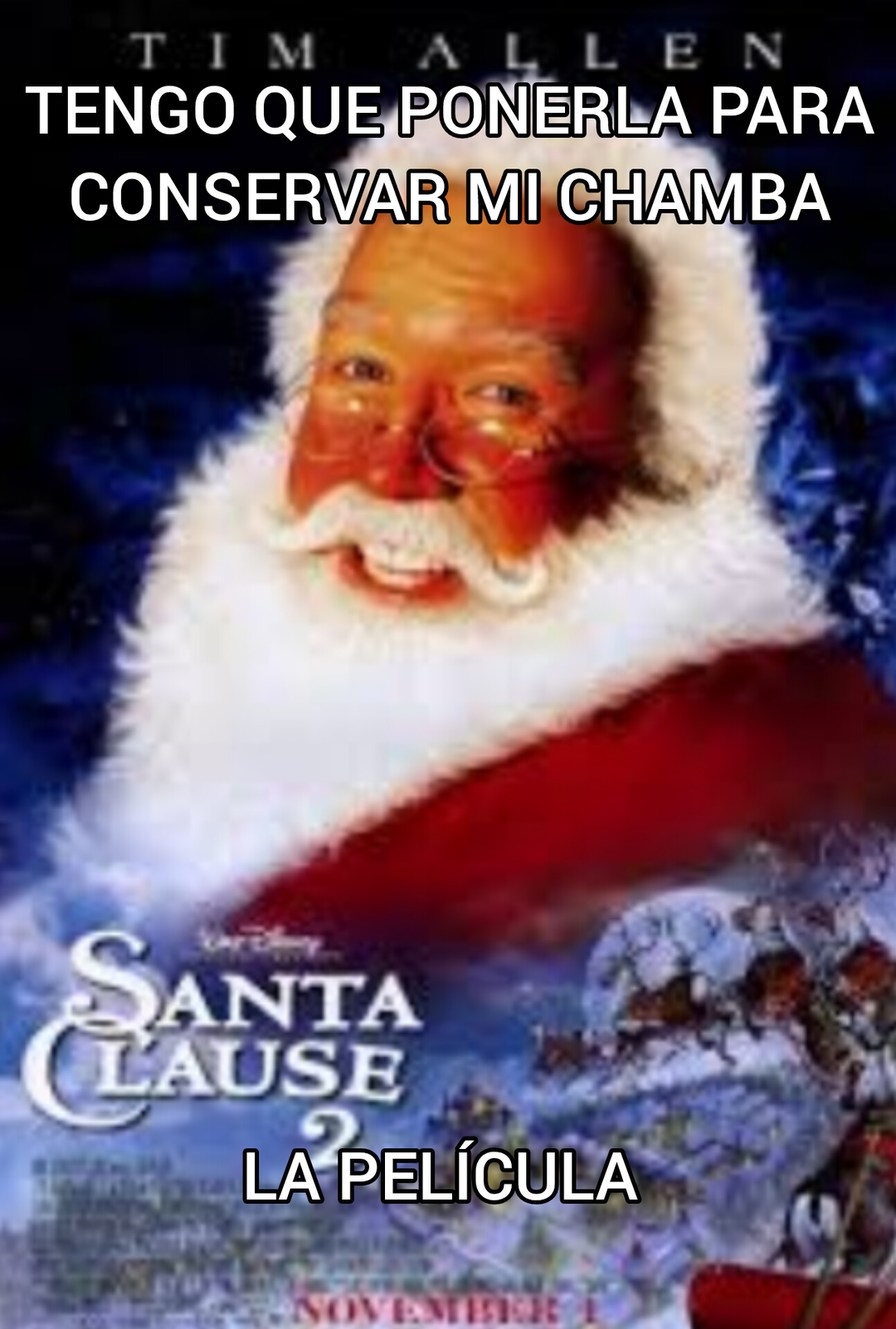 Se que ya pasó navidad pero alguien lo tenía que hacer - meme