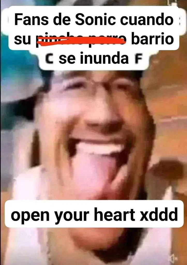 sonic adventure referencia xd - meme