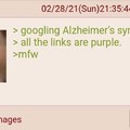 dongs in an alzheimers