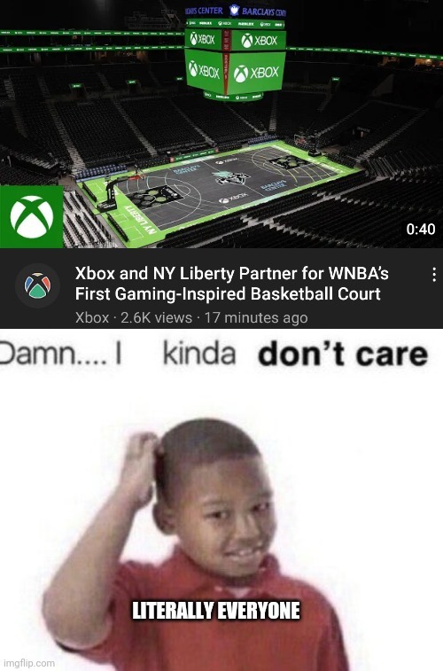 Nobody watches the WNBA not even the woman who should support it - meme