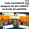 Lo peor que que queria mostrar el fondo y los nenedroiders se enfocaron mas en las apps