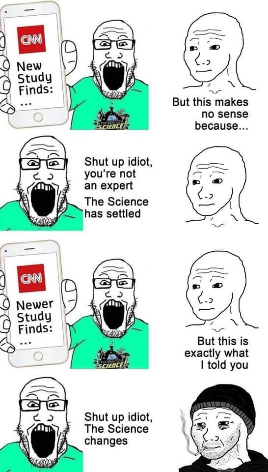 trust the verified experts, mate - meme