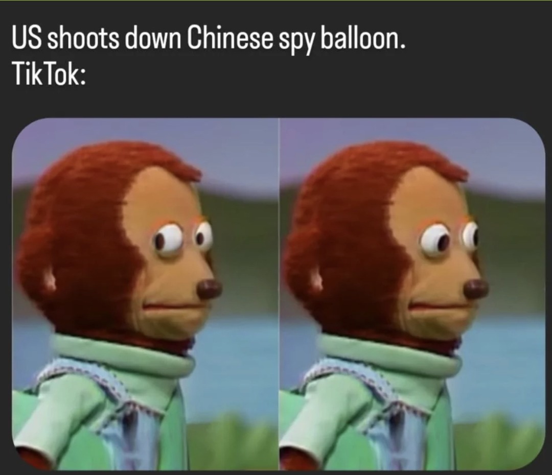 China spying - meme