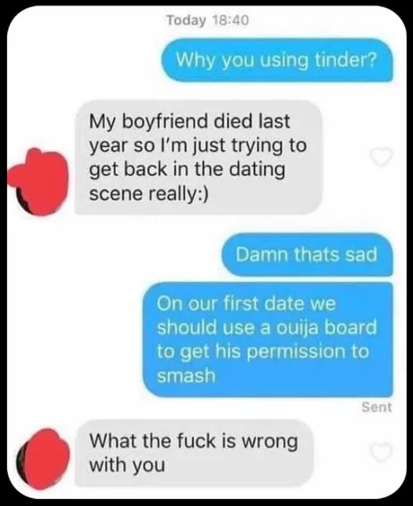 He's very respectful - meme