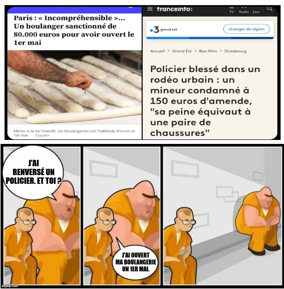 Vendez de la drogue, c'est plus safe (https://x.com/Guillaume_Bigot/status/1916407834570375389) - meme