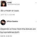 Mmm doughnuts