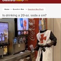 Does the soda stop?