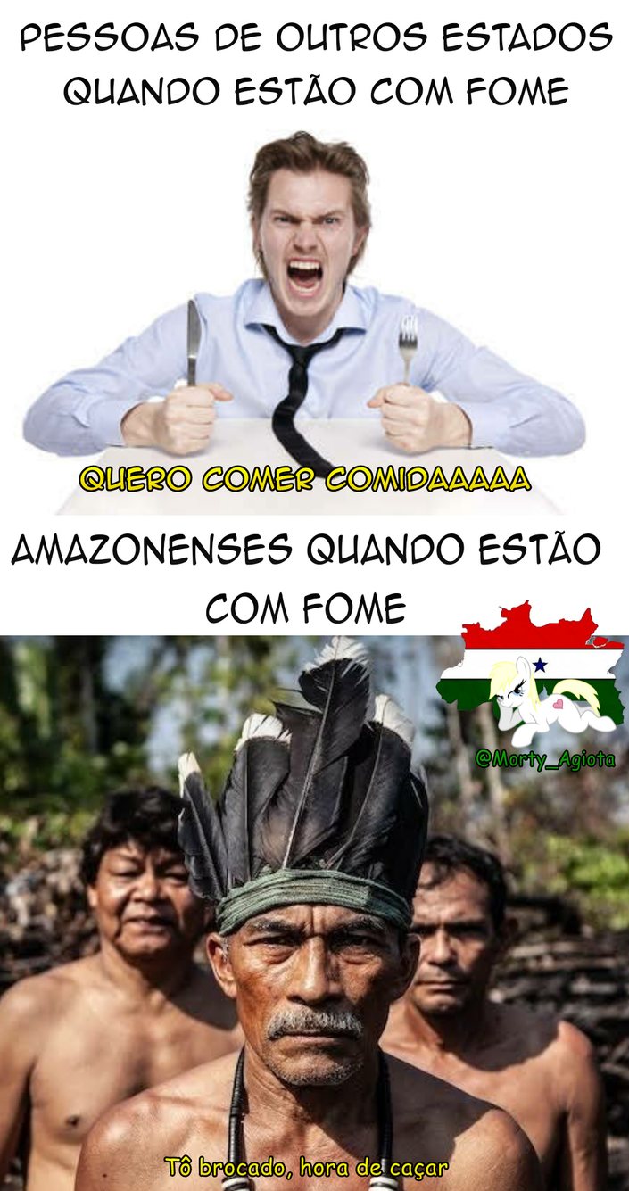Amazónidos unidos, jamais vencidos - meme