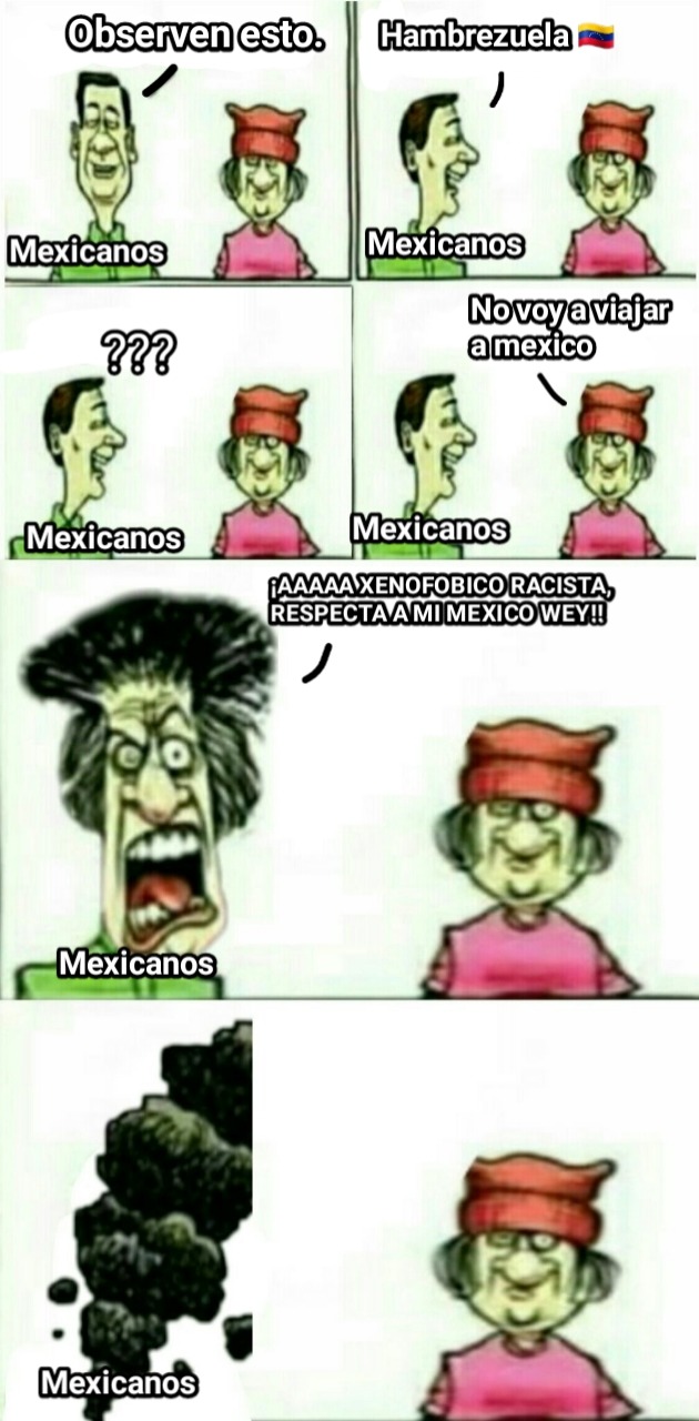 Los mexicanos se volvieron una burla - meme